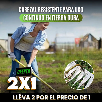 PRONGSPRO - Rastrillo de deshierbe OFERTA PAGA 1 LLEVA 2