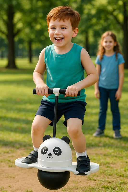 Panda Saltarín CON LUCES LED