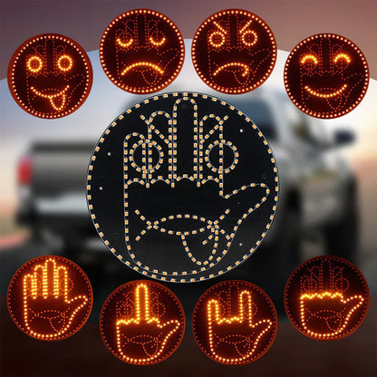 DriveMood™  Pantalla Expresiva LED para Auto