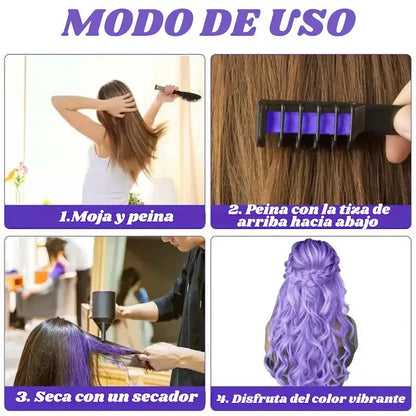 ColorBoom™ Tiza de Colores para el cabello