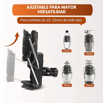 BottleFlow™ Porta Botellas Adaptable 360°