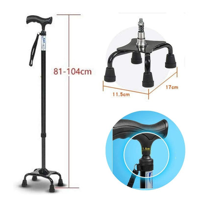 Trusty Cane® Bastón Plegable Con Luz Ortopédico