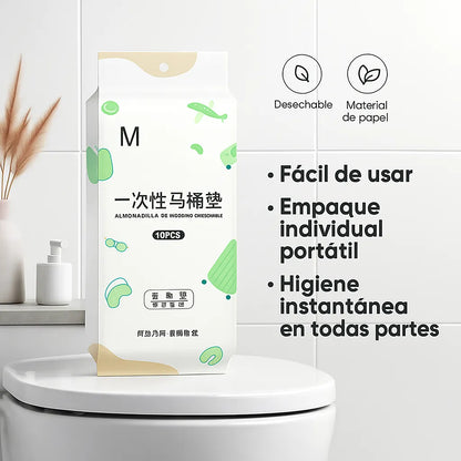 SeatClean™ Protector Desechable para Inodoro (2 paquetes)