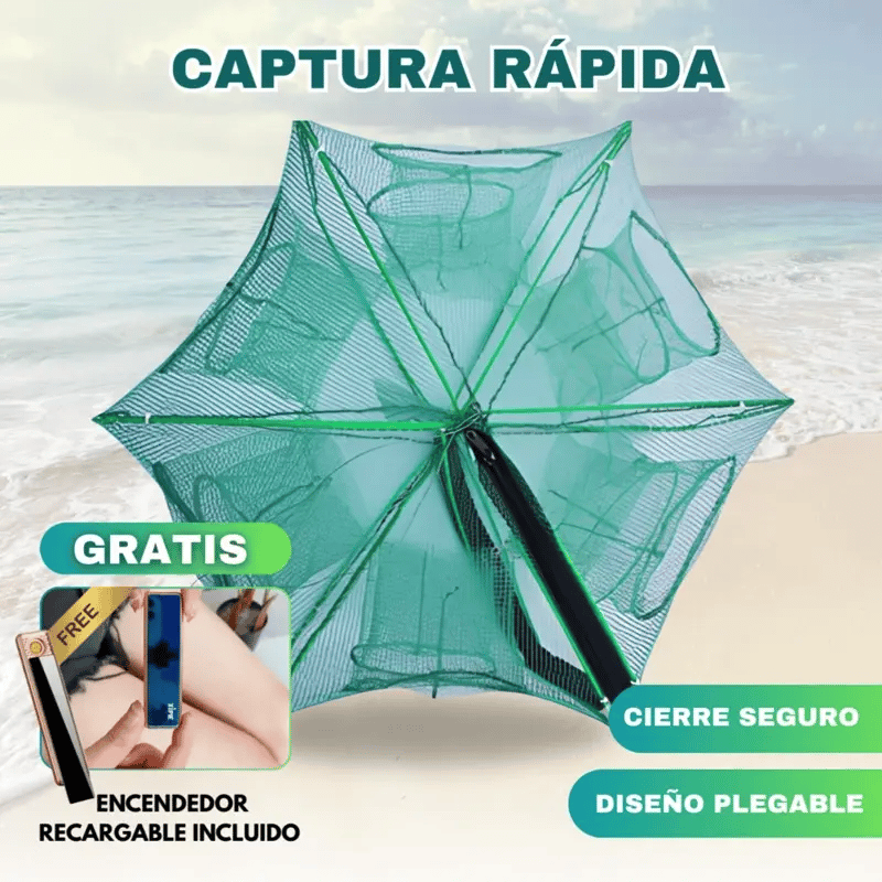 Trampa de Pesca Retráctil + REGALO incluido