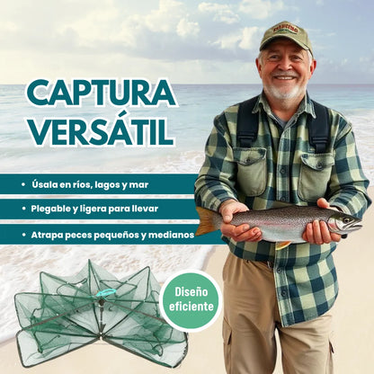 Trampa de Pesca Retráctil + REGALO incluido