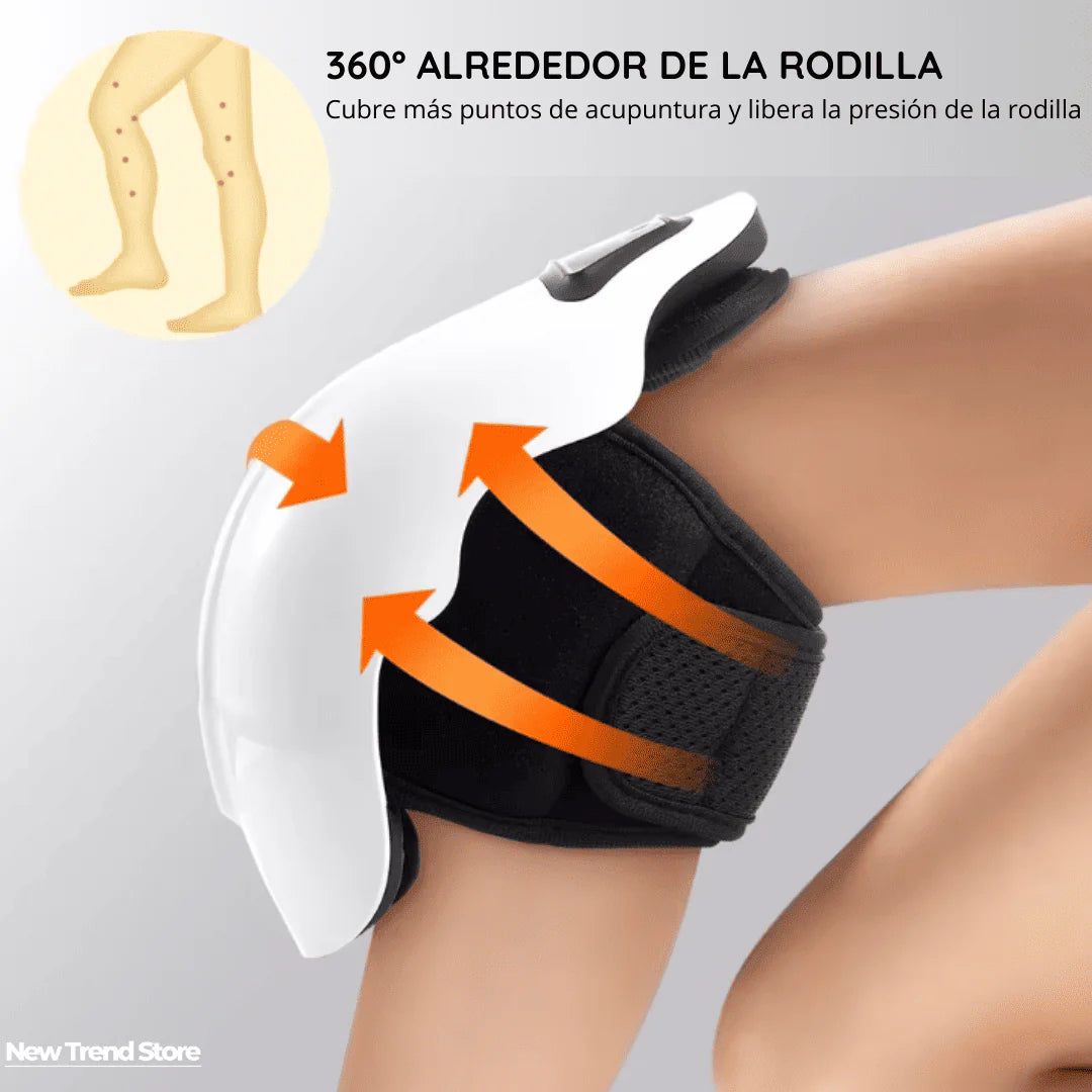 VibraTherm™ Masajeador de rodilla con calefacción