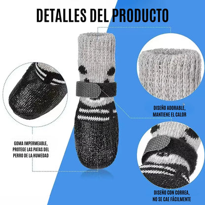 TinyToes™ Botas Impermeables para Mascotas