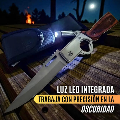FlashEdge™ Navaja plegable con luz LED
