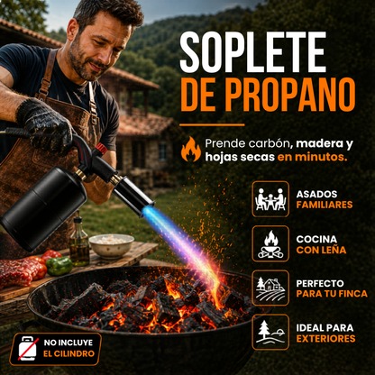 firedfixed - Soplete de Propano Potente