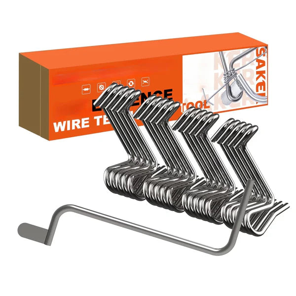 FixerGrip™ Herramienta tensora de cercas + 20 Ganchos
