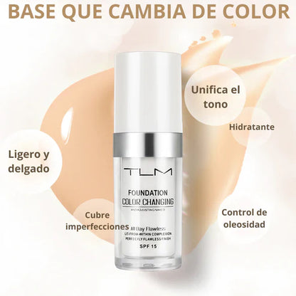 Glow Skin® Base que cambia de color - Poreless Perfection