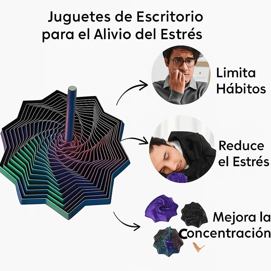 CalmStar™ Fidget - Estrella sensorial anti estres