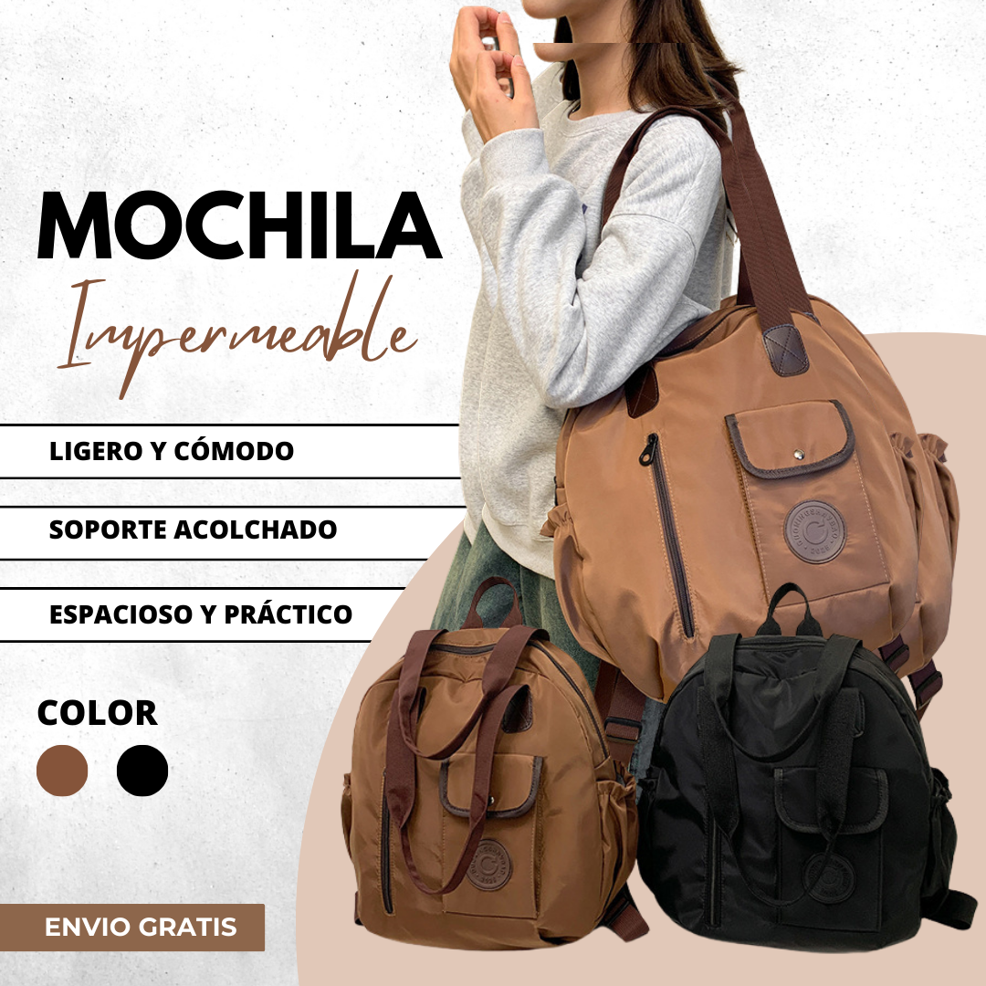 Mochila Impermeable de Gran Capacidad