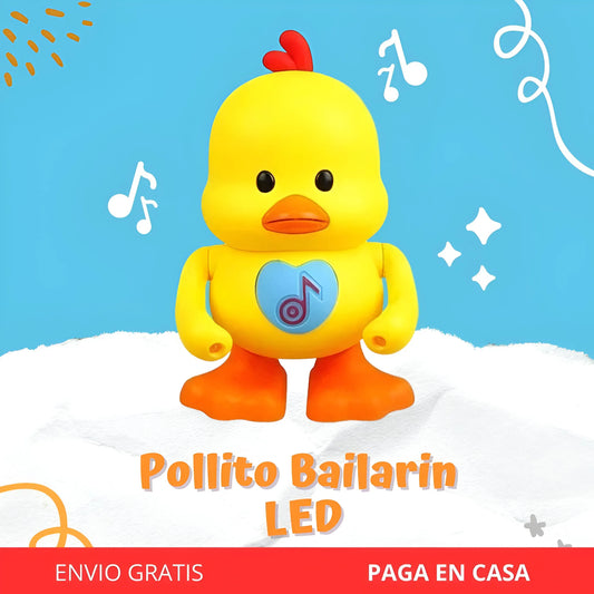 Pollito bailarín LED