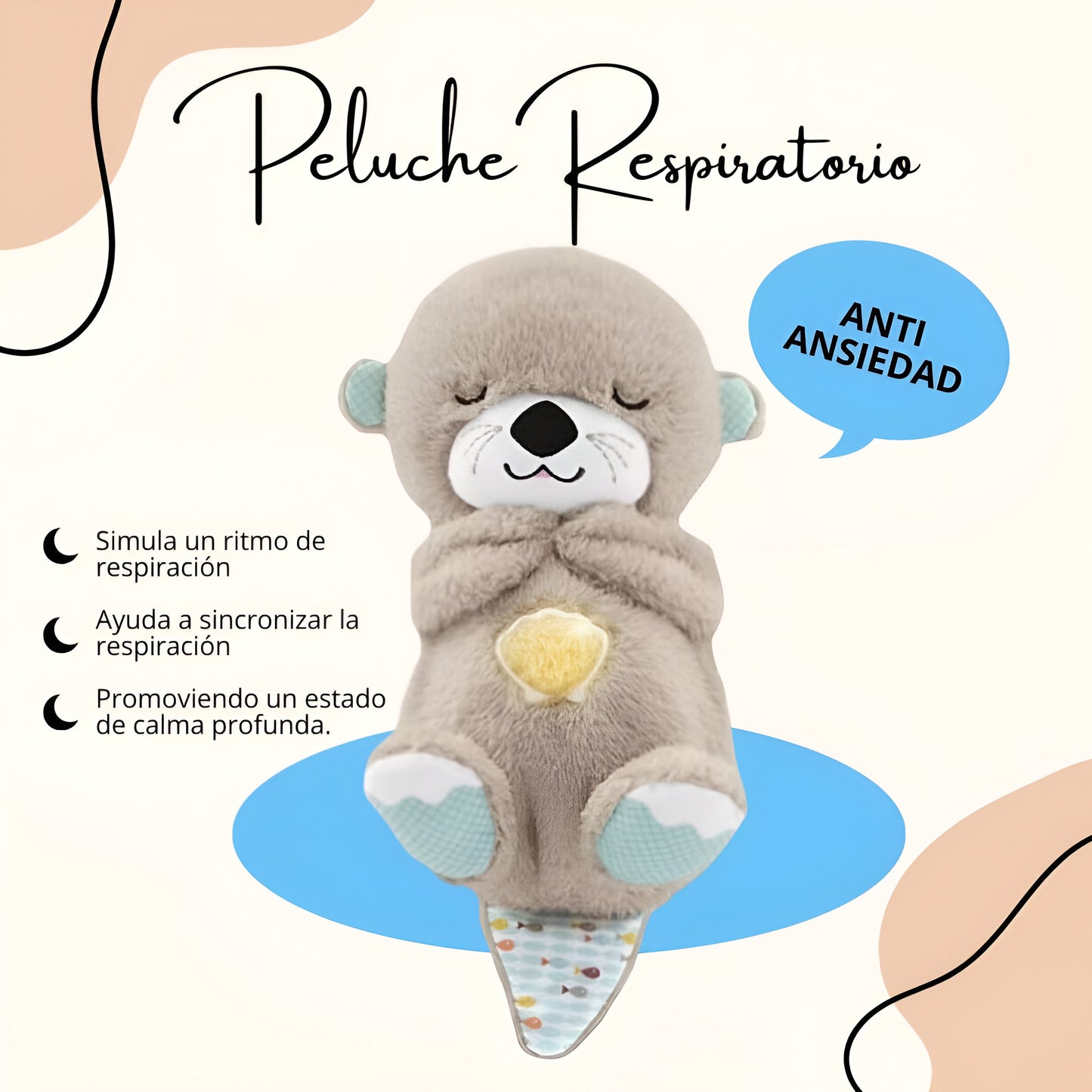 Peluche Respiratorio - Anti Ansiedad