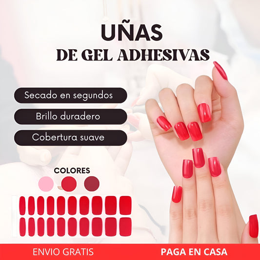 UÑAS DE GEL ADHESIVAS