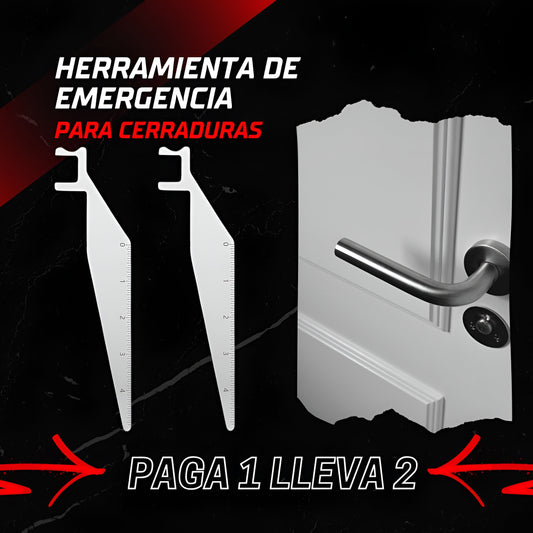 Herramienta de Emergencia para Cerraduras