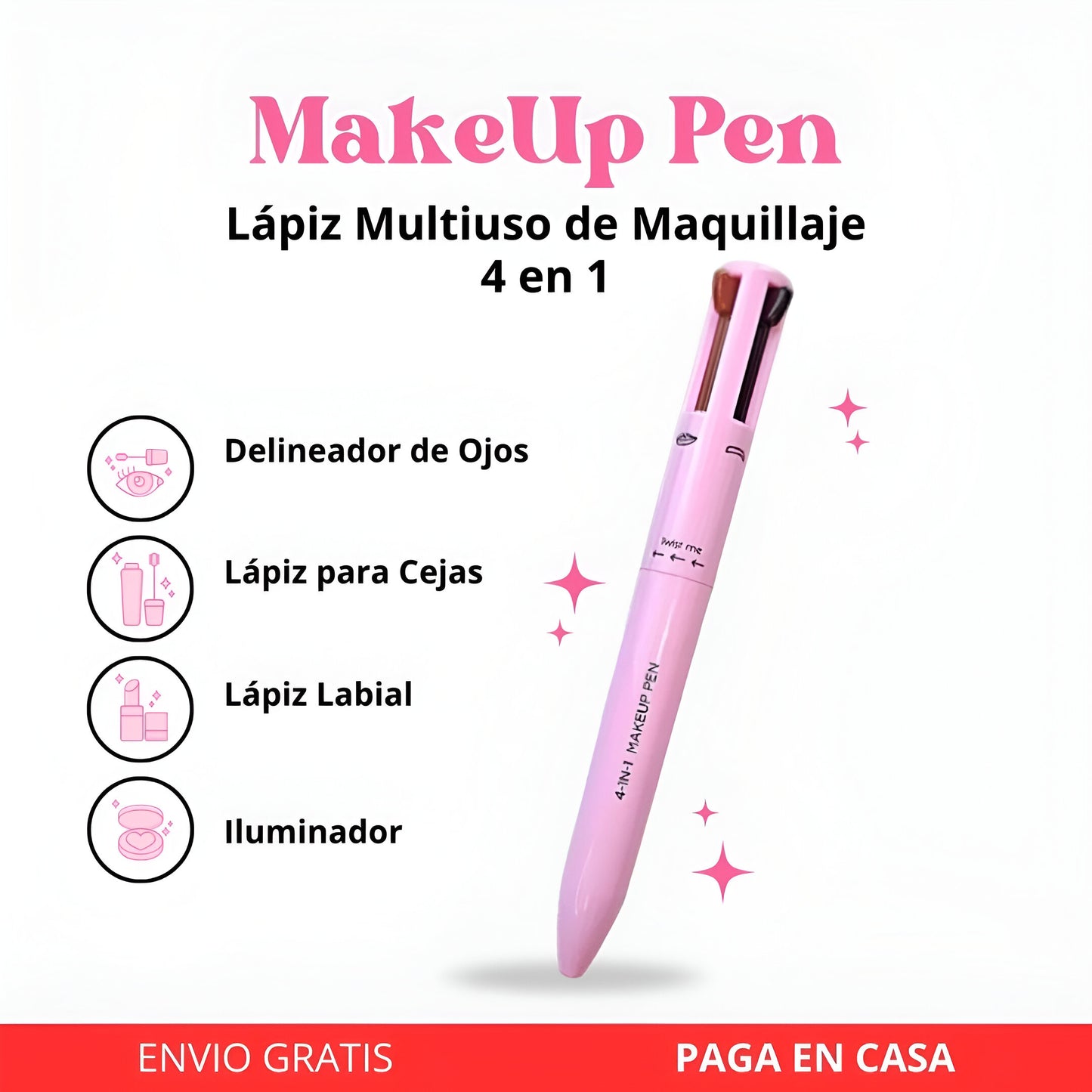 MakeUp Pen ® Lápiz Multiuso de Maquillaje 4 en 1 💄