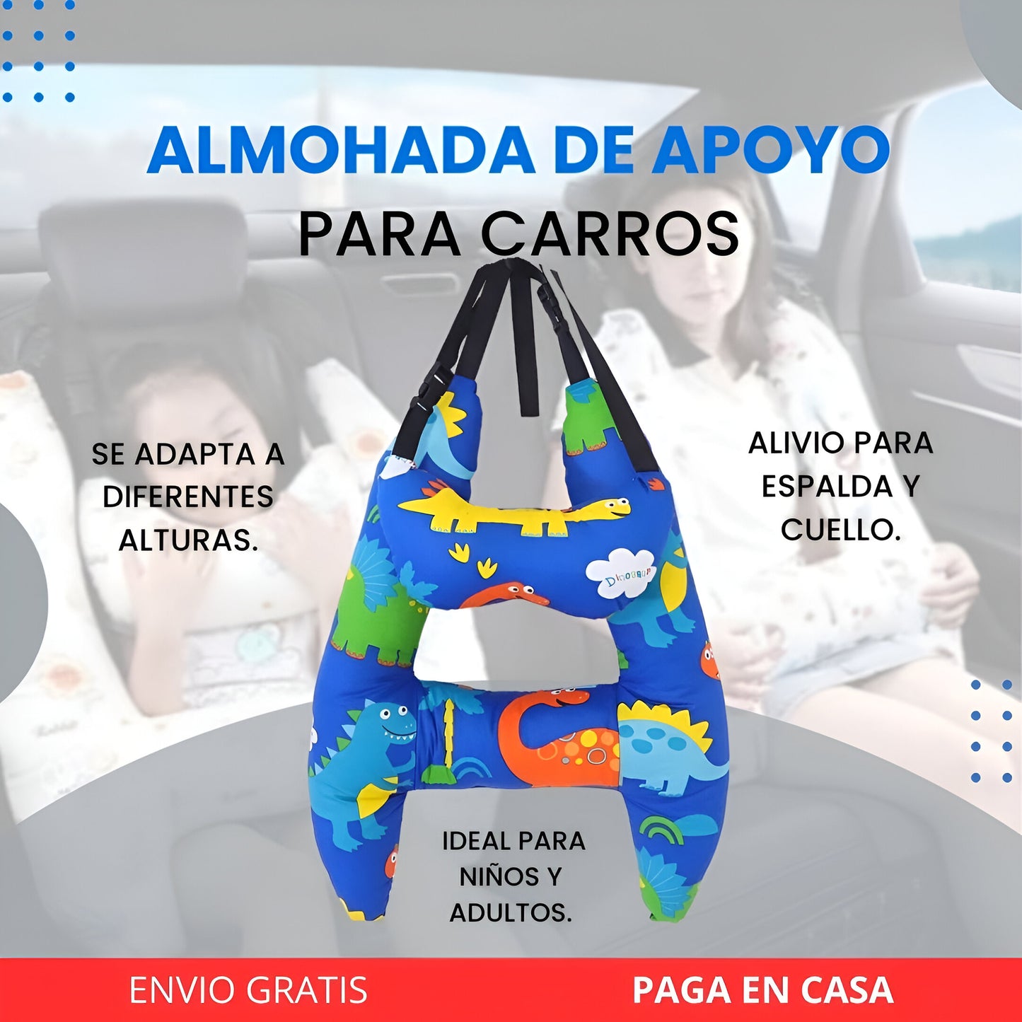 Almohada de Apoyo para Carros