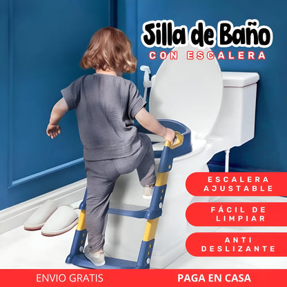 ESCALERA DE BAÑO PARA NIÑOS