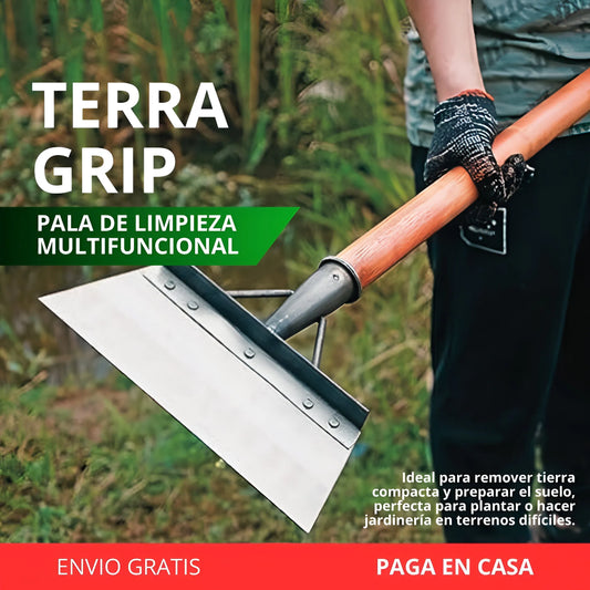 Terra Grip Pala de Limpieza Multifuncional