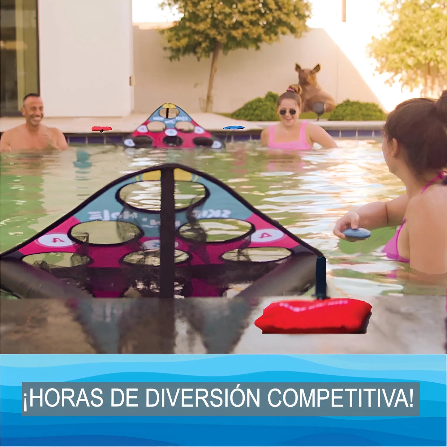 Lanza y Gana Diversión en Agua y Tierra