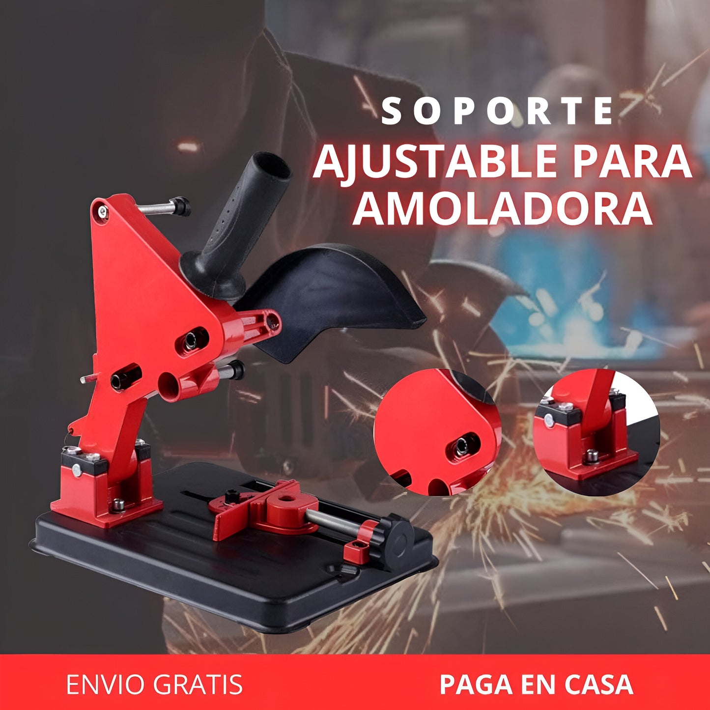 Soporte Ajustable para Amoladora