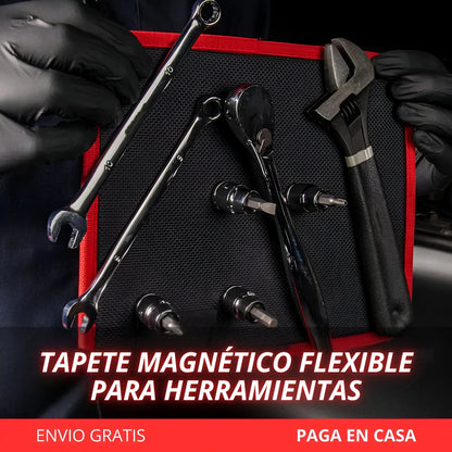 Tapete magnético flexible para herramientas