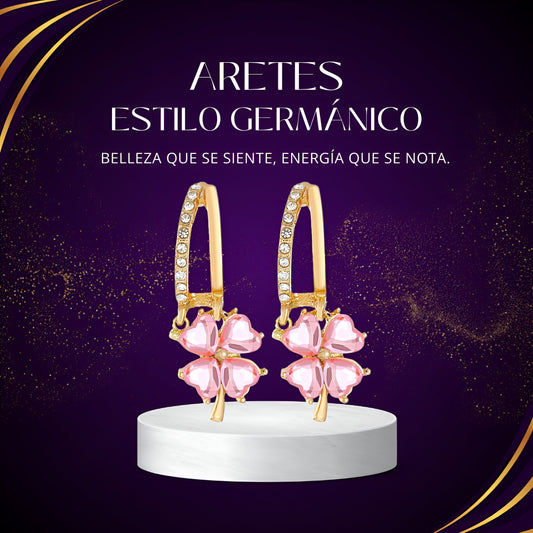 Aretes estilo germánico