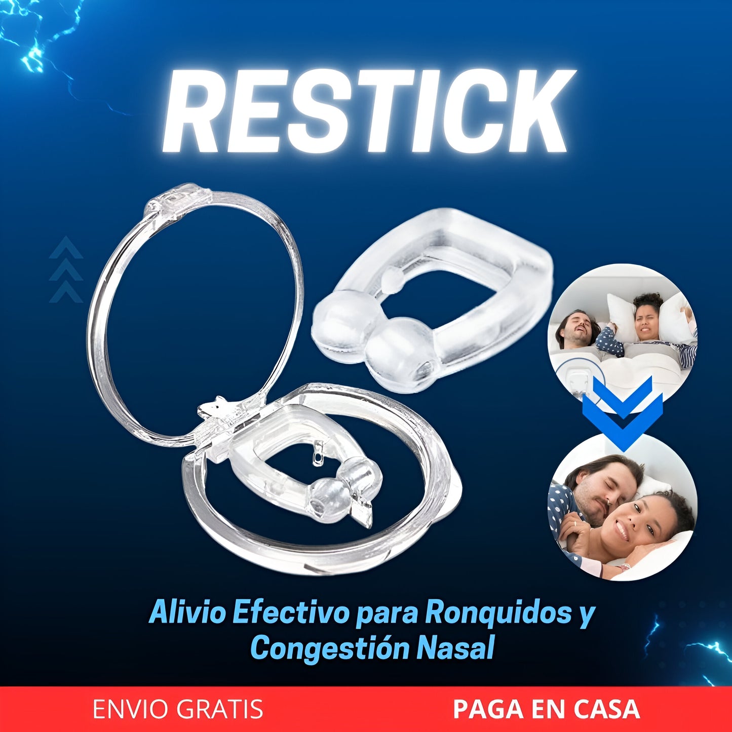 Restick™ Clip Nasal Anti-Ronquidos