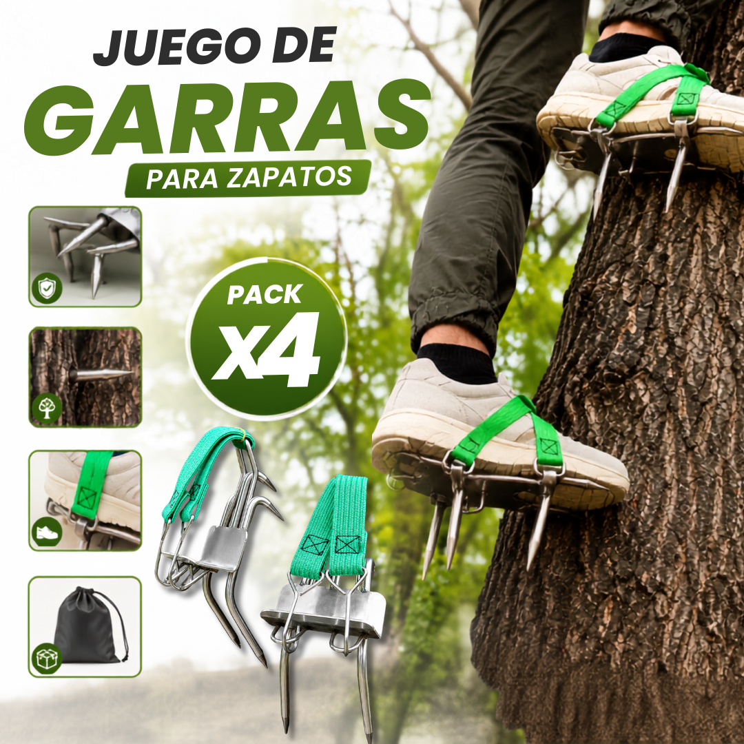 TreeClaw™ Garras Trepadoras de Árboles Pack x4