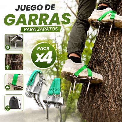 TreeClaw™ Garras Trepadoras de Árboles Pack x4
