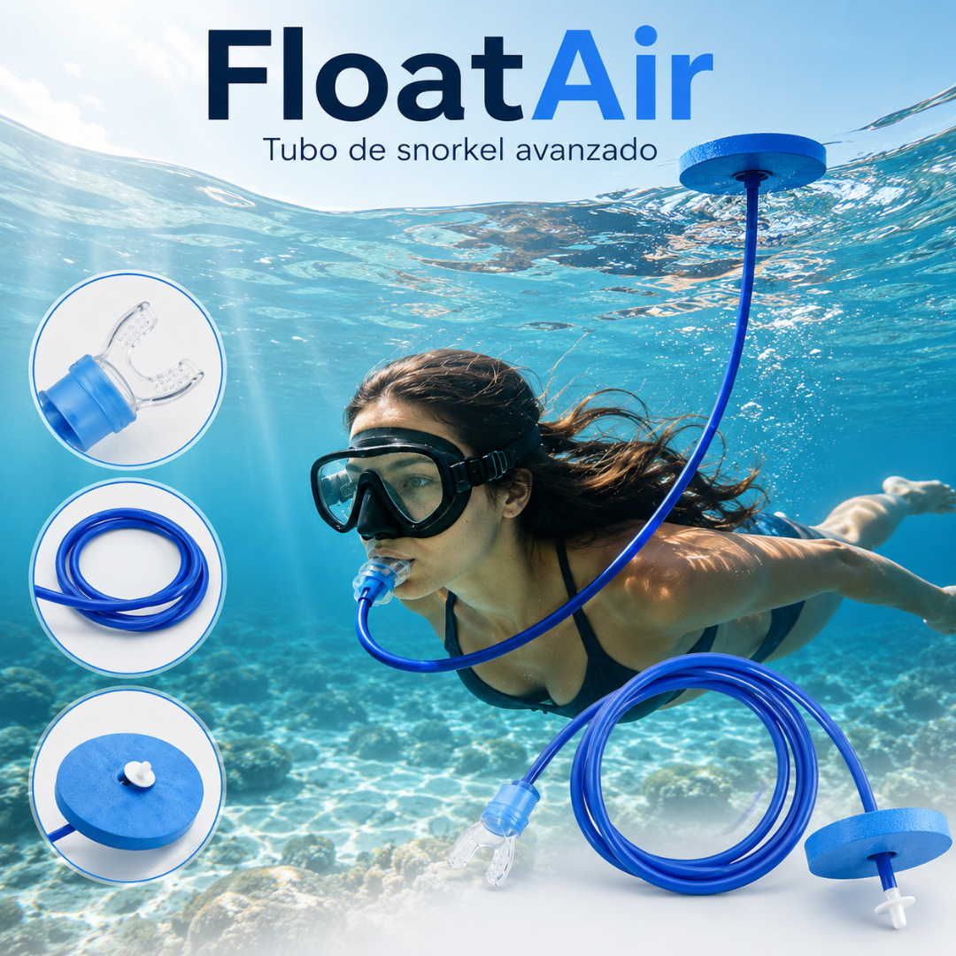 FloatAir™ Tubo de respiraciónPack x2