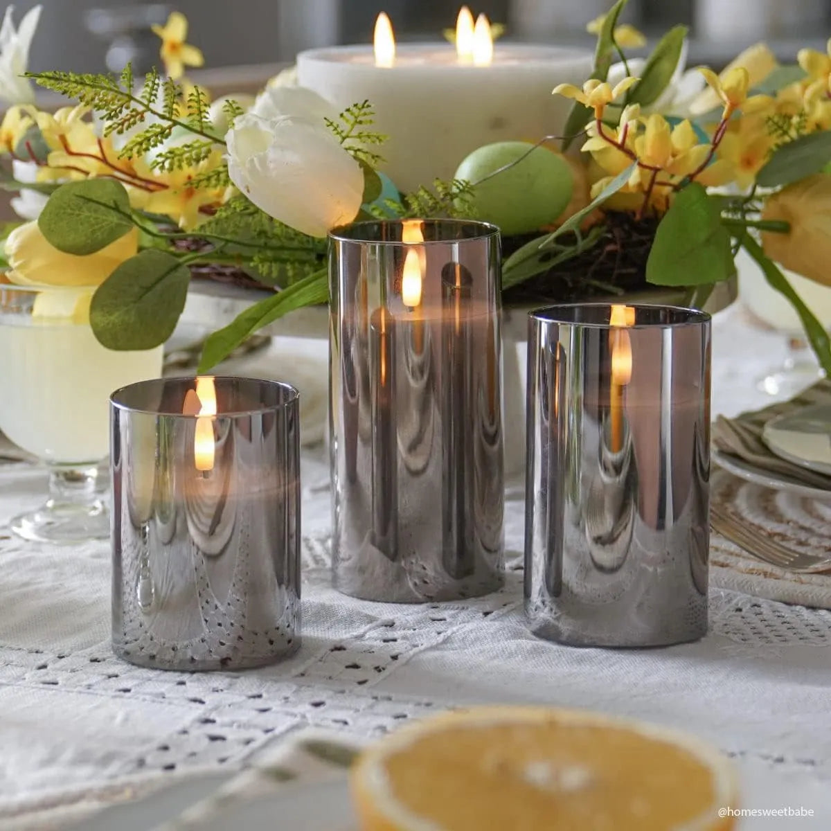 Lumacandles® Juego de velas sin llama, realista
